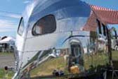 Classic 1936 Airstream Clipper Trailer With Jules Verne Windows